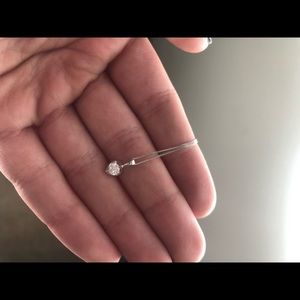 White Gold Diamond Necklace